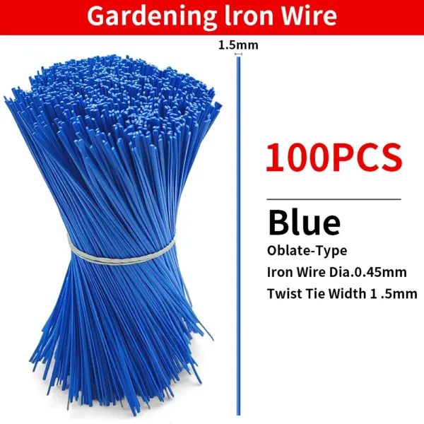 100PCS Reusable Garden Plant Cable Ties - Image 8