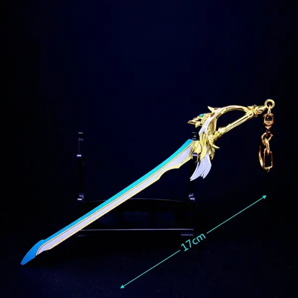 Genshin Impact Sword Metal Keychain Collection - Image 28