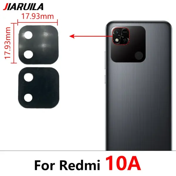 Redmi 9-12C Camera Glass Lens with Adhesive - Image 17
