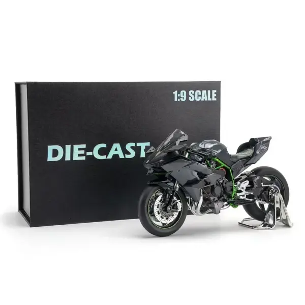 Ducati V4S BMW S1000RR H2R Diecast Motorcycle Model - Image 6