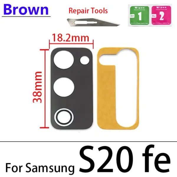 Samsung A31/A41/A51/A71 Camera Lens Cover with Adhesive - Image 8