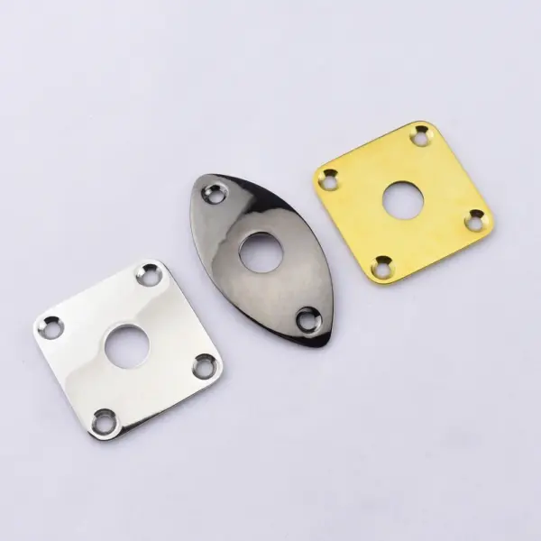 Stainless Steel Jack Plate for Electric Guitars - Image 3