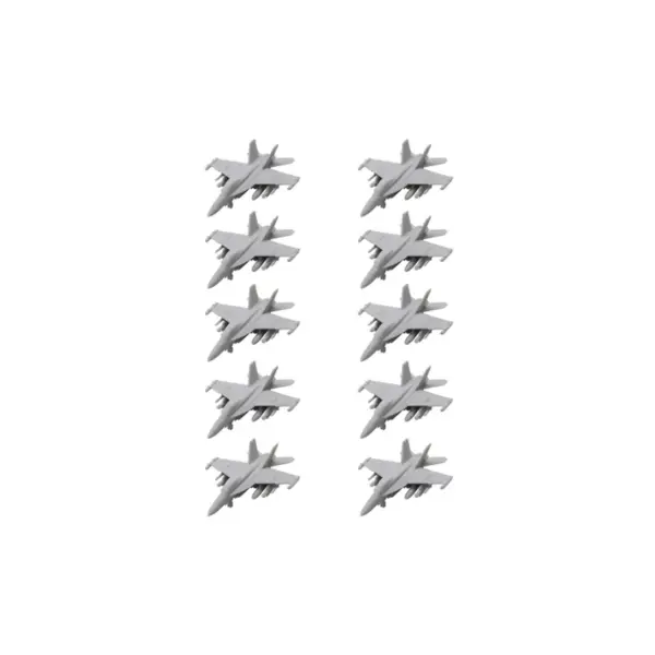 10PCS EA-18G Resin Model Aircraft Set - Image 7