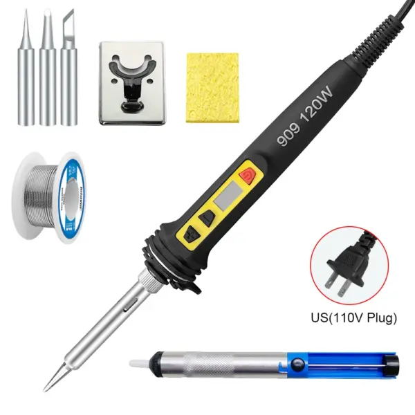 Digital Soldering Iron Kit 100W/120W 907/909 - Image 11