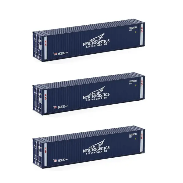 Evemodel N Scale 45ft Shipping Containers Set - Image 16