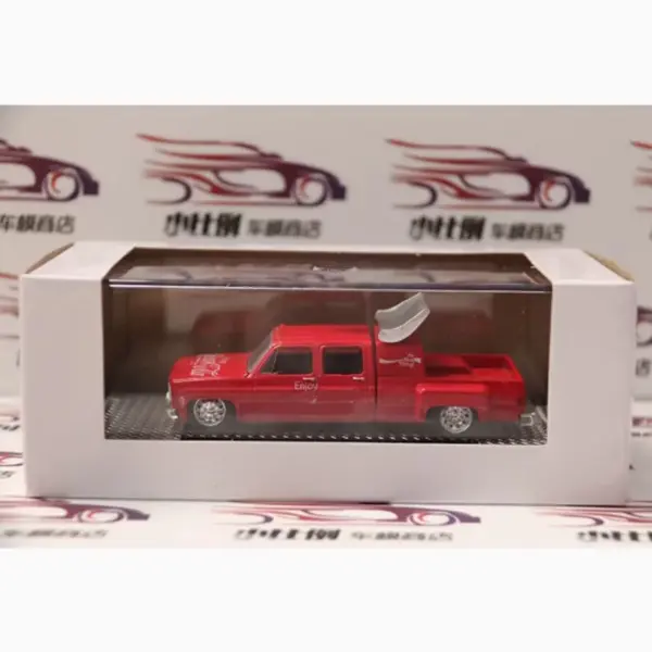 1/64 Mooneye 1973 Coke Pickup Truck Model - Image 13