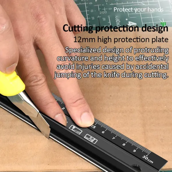 Aluminum Straight Ruler for Woodworking 20/30/45cm - Image 3