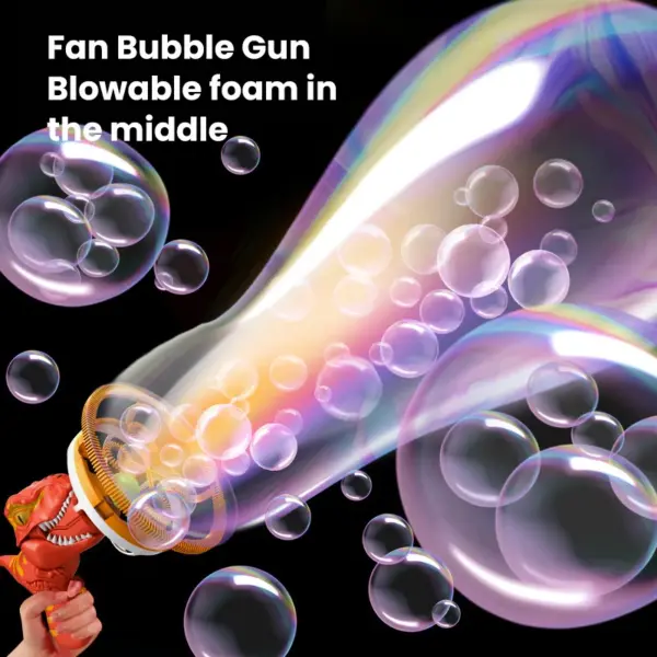 Dinosaur Bubble Blower Machine for Outdoor Fun - Image 4