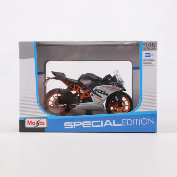 Maisto 1:18 KTM RC 390 Motorcycle Model - Image 6