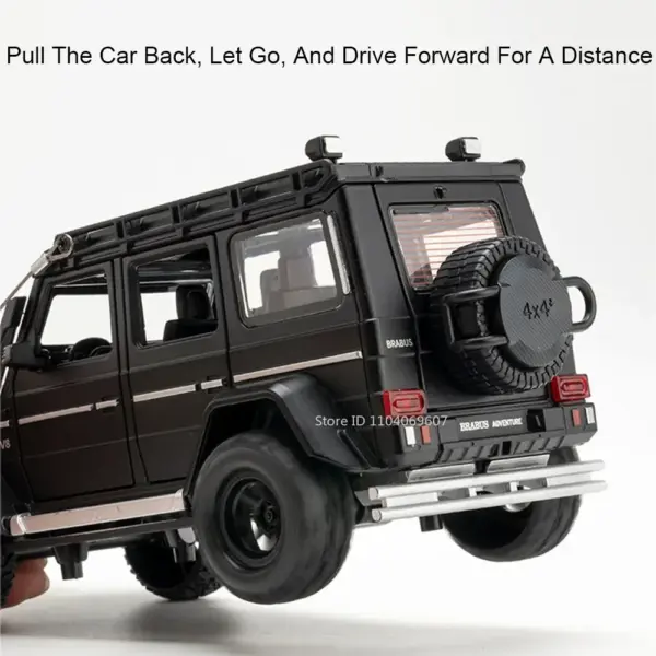 1:24 G550 4X4 Alloy Diecast Miniature Car - Image 6