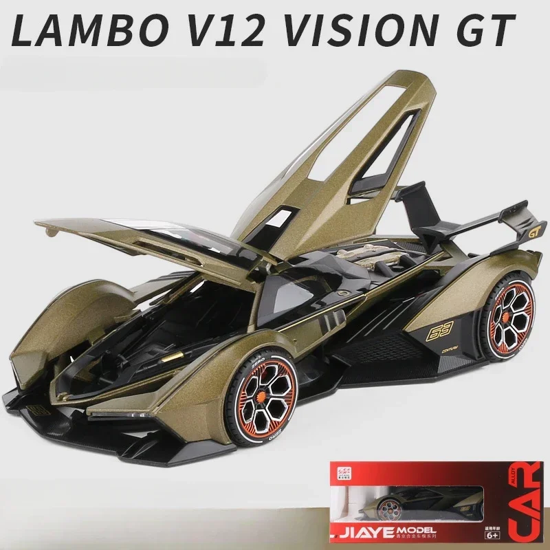 Diecast Lamborghini V12 GT 1/22 Model Car 9 Diecast Lamborghini V12 GT 1/22 Model Car - Image 9