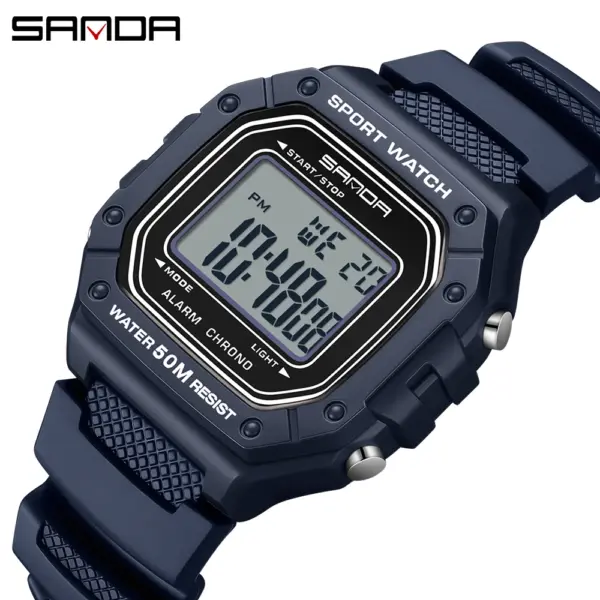 SANDA 2156 Digital Sports Watch for Men - Image 12