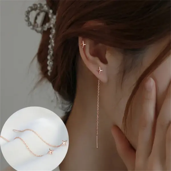 Vintage Butterfly Dangle Earrings for Women - Image 13