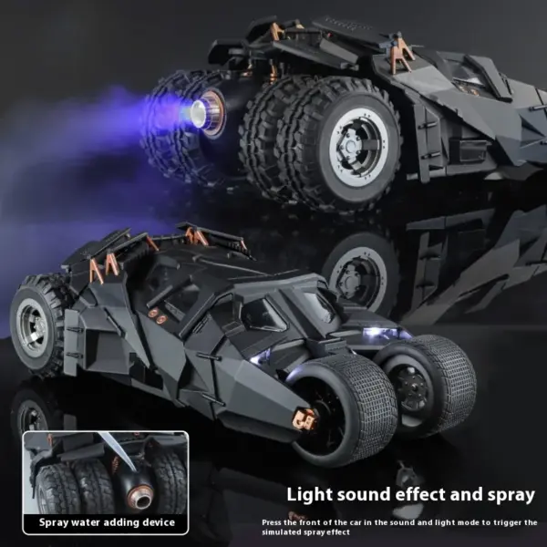 1:18 Batmobile Tumbler Diecast Model Car - Image 6