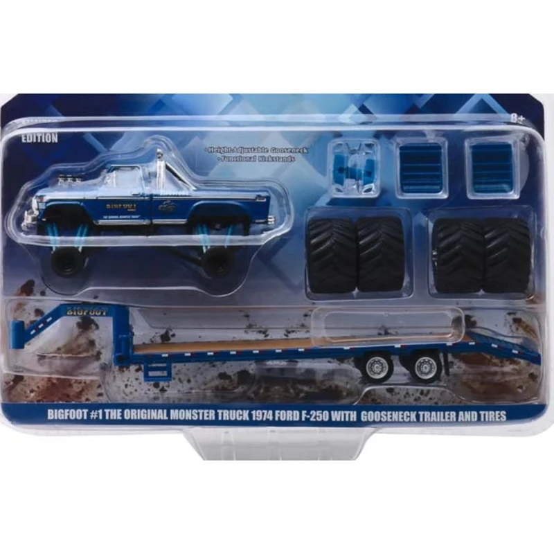 1:64 Ford F-250 with Gooseneck Trailer Model 2 1:64 Ford F-250 with Gooseneck Trailer Model - Image 2