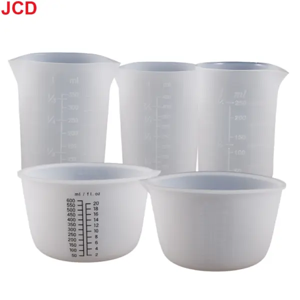 Silicone Measuring Cups Set for Resin Crafts - Image 4