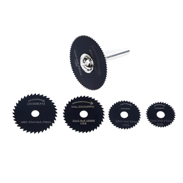 6-Piece Circular Saw Blade Set for Drills - Image 6