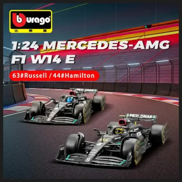 Bburago 1:24 Mercedes AMG F1 Diecast Model - Image 2