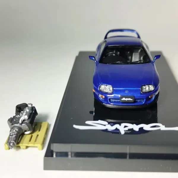 1/64 Scale Diecast Toyota Supra A80 Model Car - Image 4