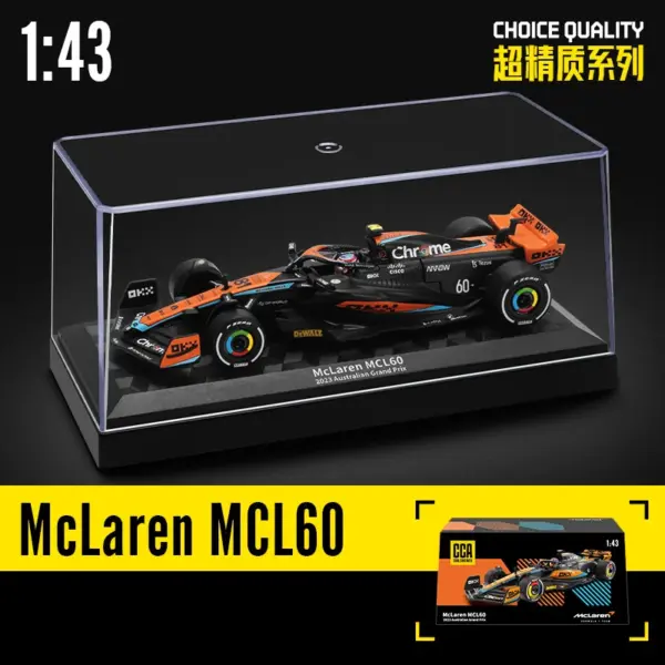Diecast 1/43 McLaren F1 Racing Car Model - Image 8