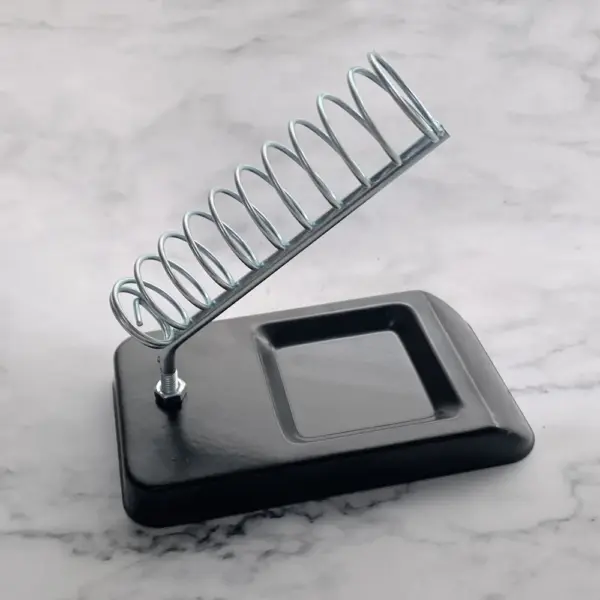 Portable Soldering Iron Stand with Sponge - Image 5