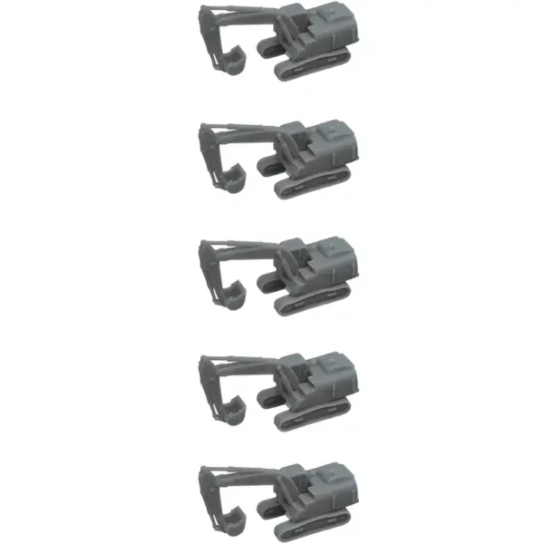 5PCS Resin Caterpillar Excavators 1/700 1/350 - Image 6