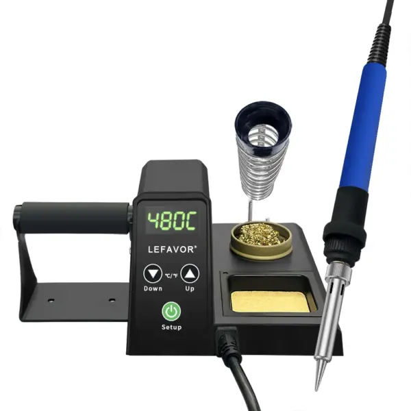 60W Digital Soldering Iron Station 200-480°C - Image 8