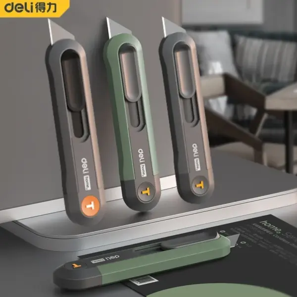 Deli Multi-Spec Utility Knife - 12/9/18mm