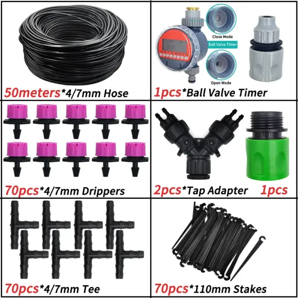 Automatic Garden Micro Drip Irrigation Kit - Image 22