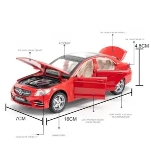 WELLY 1/32 Benz C260 Alloy Diecast Car 13 S46ea6e4b1dbb4deea09e816defe35c58b