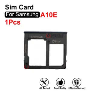 Samsung Galaxy A10E Sim Card & MicroSD Tray Slot