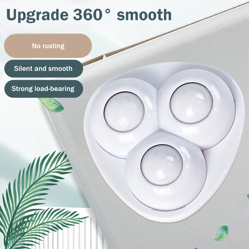 4pcs 360° Mini Caster Wheels for Furniture 4 4pcs 360° Mini Caster Wheels for Furniture - Image 4