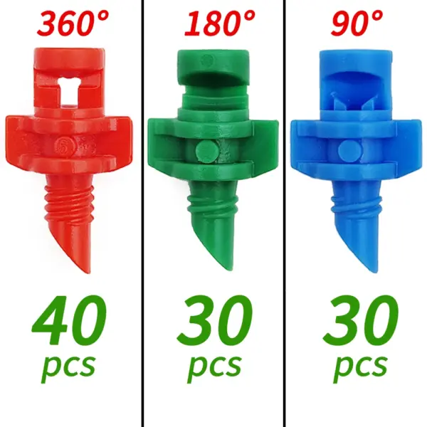 100PCS Male Barbed Drip Irrigation Nozzles - Image 9