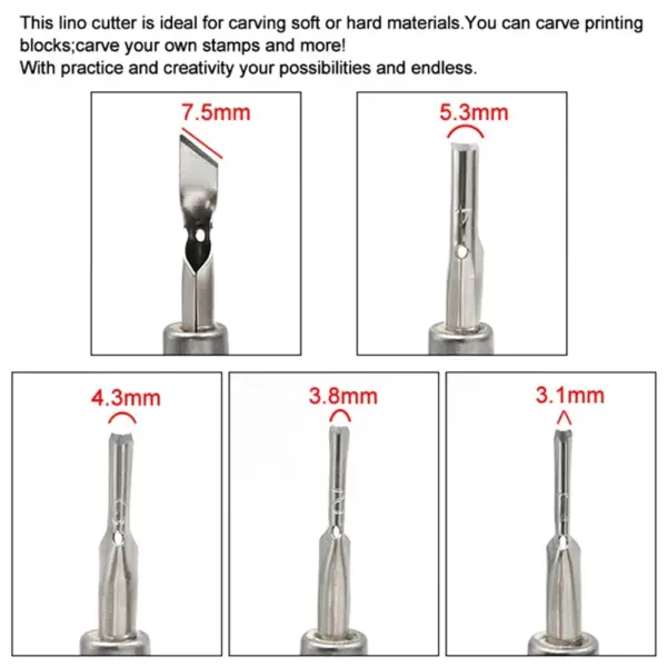 7-in-1 Wood Carving Tool Set - Image 2
