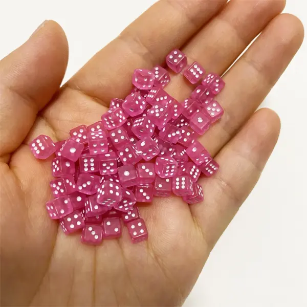 100 Mini 5mm Acrylic D6 Dice Set - Image 14