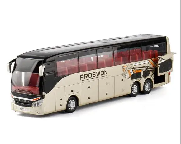 1:32 Alloy Pull Back Airport Bus Model 7 1:32 Alloy Pull Back Airport Bus Model - Image 7