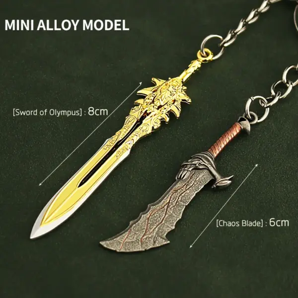 Mini God of War 4 Kratos Keychain - Image 16