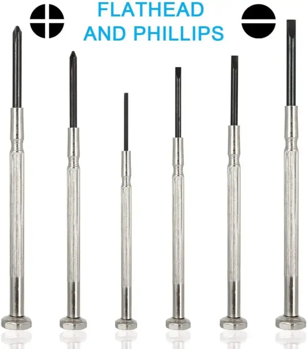 6-Piece Precision Screwdriver Set for Repairs - Image 2