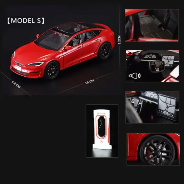 1:24 Alloy Model Y 3 S SUV Diecast Car - Image 21
