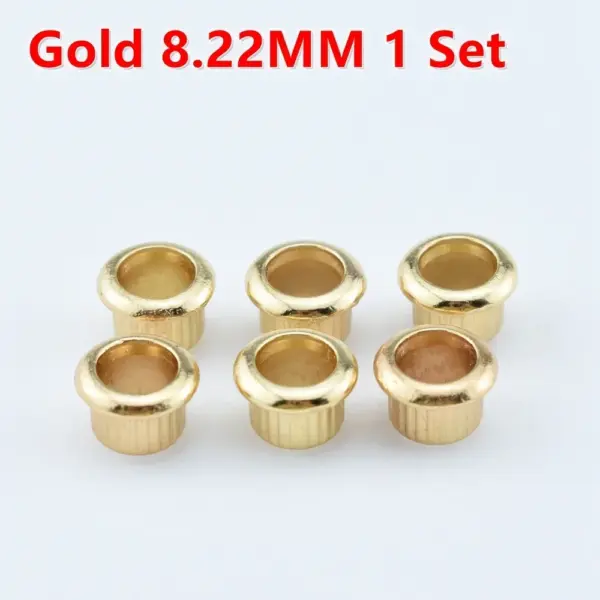 Vintage Metal Guitar Tuning Pegs Set of 6 - Image 7