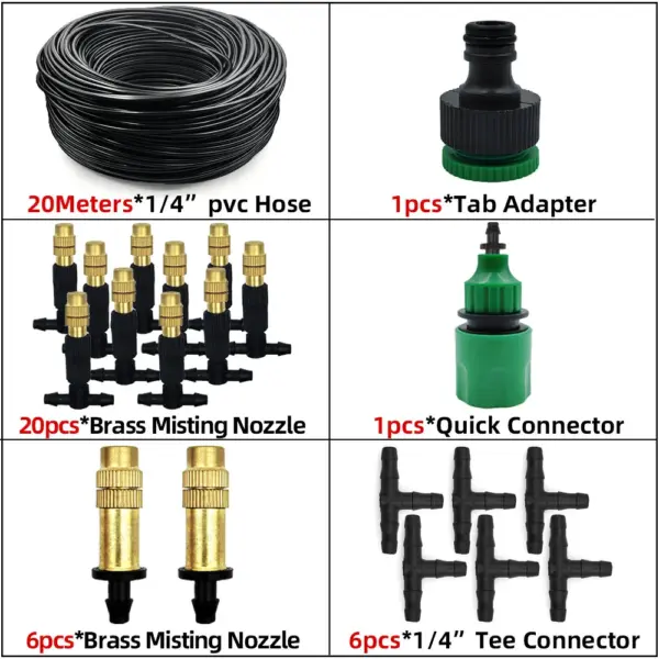 5M-30M Outdoor Misting Cooling System - Image 7