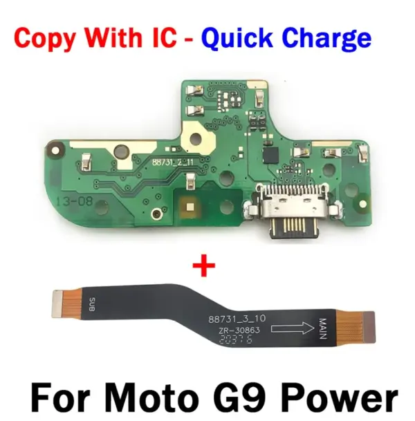 Moto G Series USB Charging Board Flex Cable Replacement - Image 22