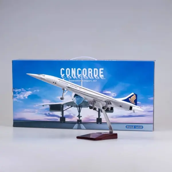 Singapore Airlines Concorde Resin Model Aircraft - Image 6