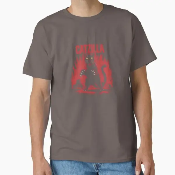 Vintage Sunset Cat Lover T-Shirt for Men - Image 14