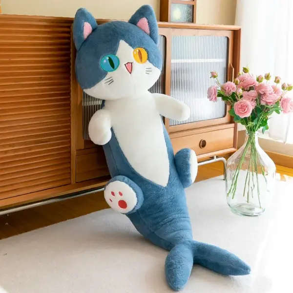 Pupil Shark Cat Plush Doll Pillow 135cm - Image 6