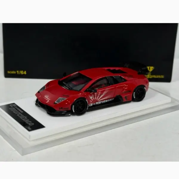 Onemodel 1/64 LB 670 Combat Gray Supercar Model - Image 17