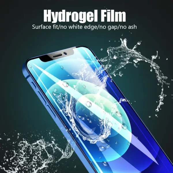 4pcs Hydrogel Screen Protector for iPhone X Series - Image 2