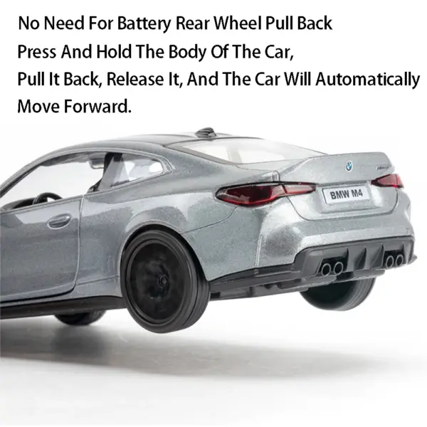 1:36 BMW M4 CSL Die-cast Model Car - Image 4