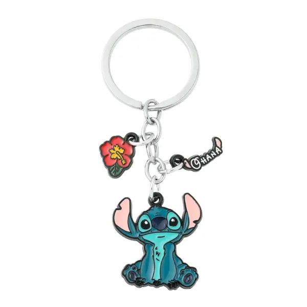 Lilo & Stitch Heart Keychain Friendship Jewelry - Image 12