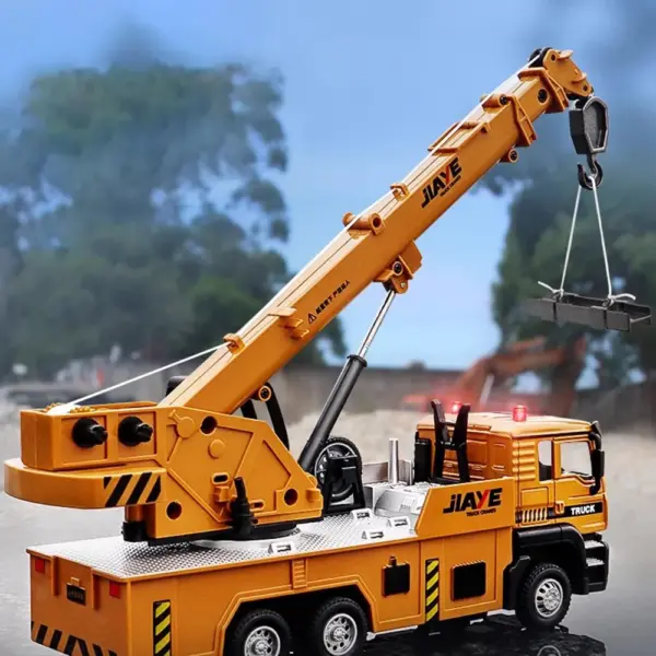 1/50 Scale Yellow Crane Engineering Diecast Model - Image 6
